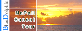 Splash of Kauai Activities - Blue Dolphin / Na Pali Sunset Tour